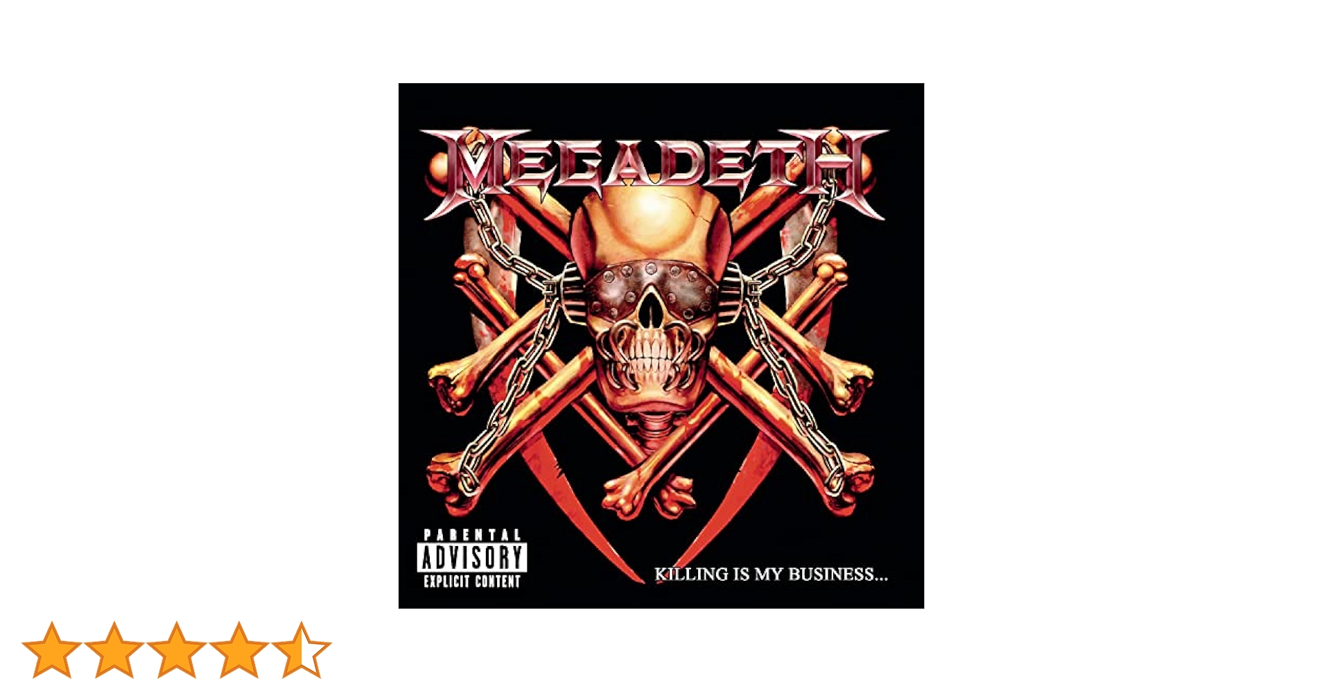 【LP】MEGADETH　Killing is my business Killing Is My Business And Business Is Good!: The Final